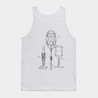 Beater for Railway Car Seats Vintage Patent Hand Drawing Tank Top